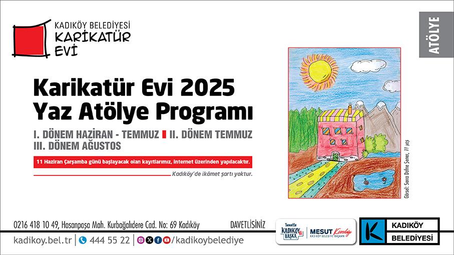 Karikatür Evi’nden Yaz Atölyesi
